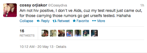 Cossy Orjiakor HIV Tweet + Her Movie Trailer 2