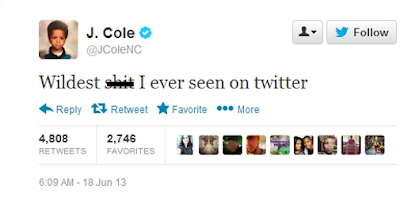 Jcole's Obsessed Fan Threatens To Shoot Little Sister If Jcole Didn't Give Him A Retweet 9 Jcole's Obsessed Fan Threatens To Shoot Little Sister If Jcole Didn't Give Him A Retweet 9