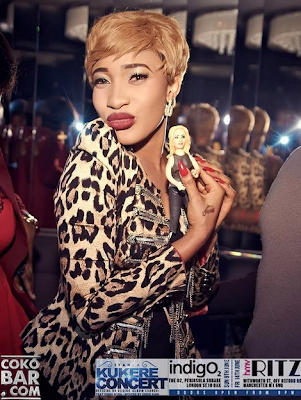 Drunk Tonto Dike Falls On Stage At Inyanya's Kukere Concert In London 2