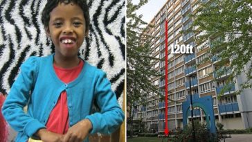 Picture Of 7 Year Old Schoolgirl, Who Fell 11 Storeys To Her Death After Falling From A Block Of Flats While Her Mother's Back Was Turned 2