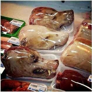 PHOTO: Dog Heads And Meat Sold In Shoprite Calaber 3