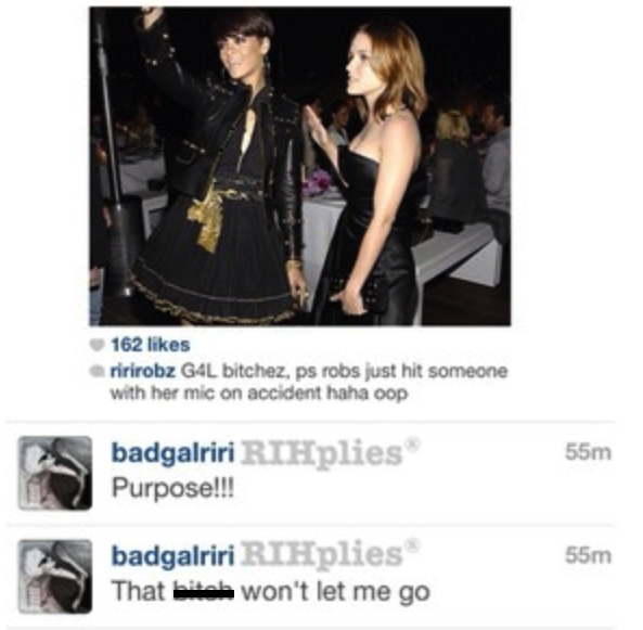 Rihanna Unapologetic For Hitting Fan With A Microphone 1