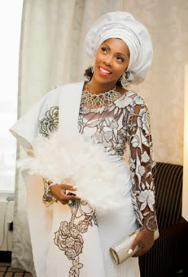 See Why Omotola Didn't Attend Tiwa Savage's Traditional Wedding 2