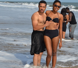 Photos From Yvonne Nelson's Birthday Beach Party 26