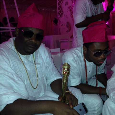 Check Out Don Jazzy, Dr Sid And GirlFriend At Tiwa Savages Traditional Wedding 2