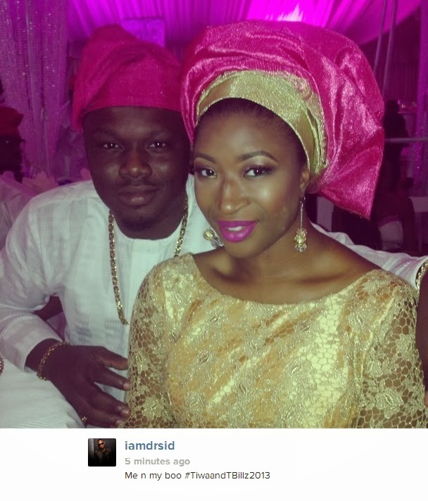 Check Out Don Jazzy, Dr Sid And GirlFriend At Tiwa Savages Traditional Wedding 1