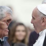 Awwww Pope Francis Halts His Weekly Service Again To Hug Man With Dis-Figured Face 2