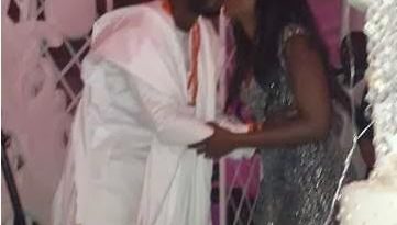 Peep Tiwa Savage And Husband As They Share A Kiss 7
