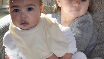 Cuties Of The Day - Baby Penelope and North West 2