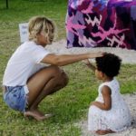 Check Out Beyonce's Daughter Blue Ivy's Pink Cadillac And A blue Lamborgini 1