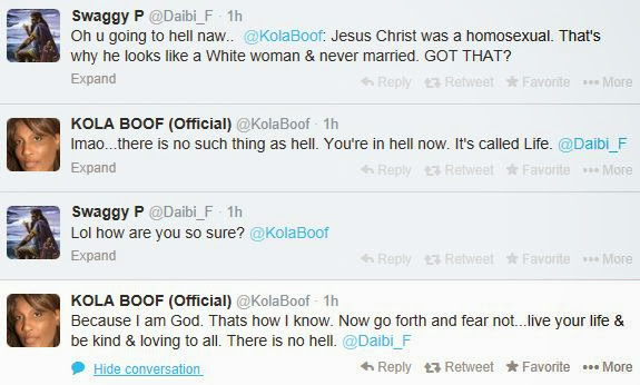 Kola Boof Blasts Nigeria's Anti-Gay Law, Tells Gays To Murder Christains 6
