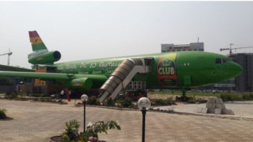 PHOTOS: Ghana Airways Aircraft Now A Popular Luxurious Eatery In Accra 1