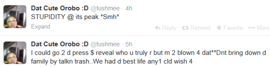 Tonto Dike's Sister Blasts Her For Lieing And Saying She Suffered Through School 4