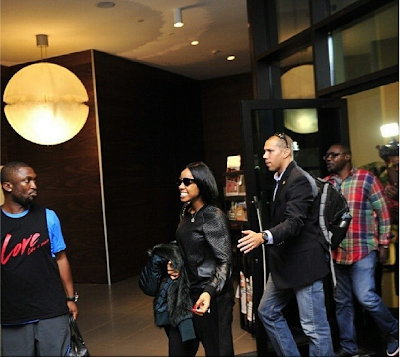 Kelly Rowland Arrives Lagos 8