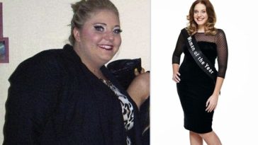 25 year old Obese woman, loses TEN STONE after stranger told her she was 'disgusting' and threw a drink over her 1