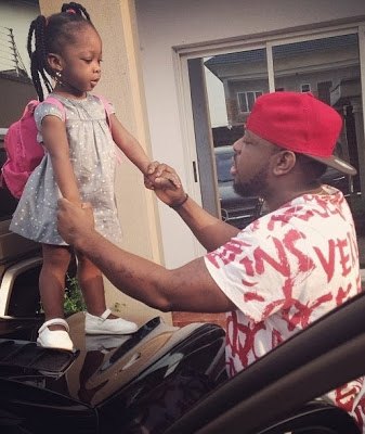 Timaya Shows Off His Daughter And Baby Mama on Instagram 2