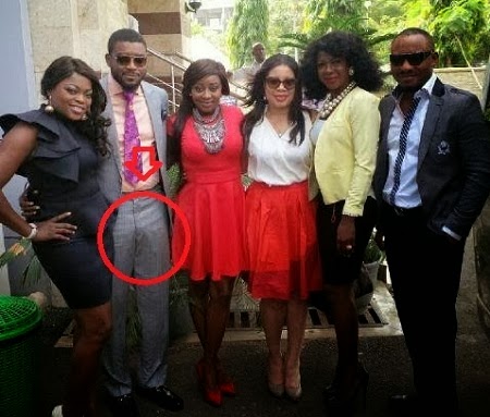What Is Wrong With This Photo Of Chidi Mokeme And Nollywood A-List Actresses 2