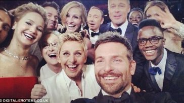 See Cartoon Versions Of Ellen DeGeneres Famous Oscar Selfie 5