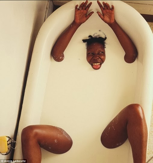 Whoopi Goldberg's Bathtub Pose, You Like? 15