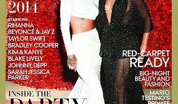 Beyonce And Rihanna Cover Vogue's 2014 MET Gala Special Edition 1