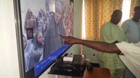 PHOTOS Of One Of The Girl's Who Escaped From Boko Haram Identifying Her Classmates In Video Released By Boko Haram 5