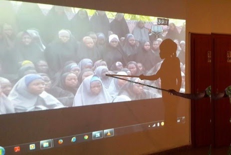 PHOTOS Of One Of The Girl's Who Escaped From Boko Haram Identifying Her Classmates In Video Released By Boko Haram 4