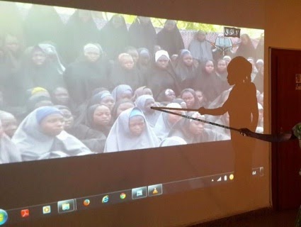PHOTOS Of One Of The Girl's Who Escaped From Boko Haram Identifying Her Classmates In Video Released By Boko Haram 8