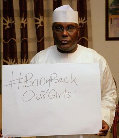 Atiku Abubakar Share's His #bringbackourgirls Photo, See What His Facebook Fans Told Him 38