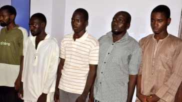 See Photos Of Nyanya Bus Park Bombers Paraded By SSS 1