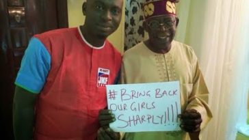 Pictures Of Bola Tinubu, David Cameron And Usher,Lending Their Support To #bringbackourgirls 4