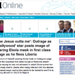 Nigerians Outrage Over Jim Iyke Fleeing Liberia Over Ebola Virus Outbreak Makes It To UK Daily Mail 7