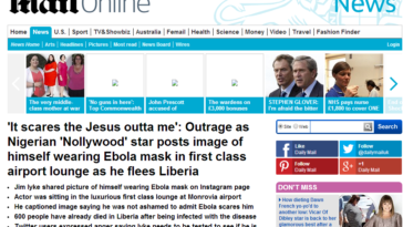 Nigerians Outrage Over Jim Iyke Fleeing Liberia Over Ebola Virus Outbreak Makes It To UK Daily Mail 4