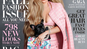 Lady Gaga Covers Harpers Bazaar Icon Edition, September Issue 1