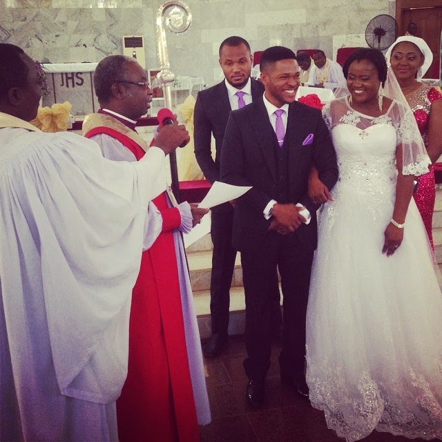 Photos From Peter And Paul Psquare Okoye's Younger Sister's Church Wedding 1