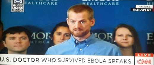 Video: American Doctor Who Survived Ebola Virus Discharged From Hospital, Gives Speech 3