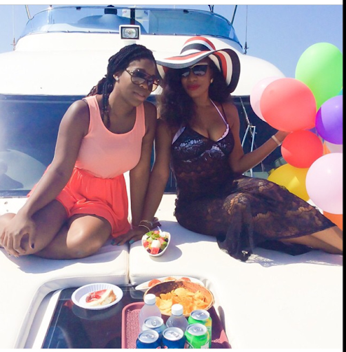 Wow Chika Ike Rented Her Yacht For $24,000, that is N4million for 2 Days 3