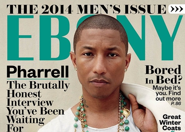 41 Year Old Pharrel Williams Covers Ebony Magazine November 2014 Issue, Talks Women 3