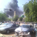 Picture from the scene of Bomb Explosion at Kano Central Mosque 2