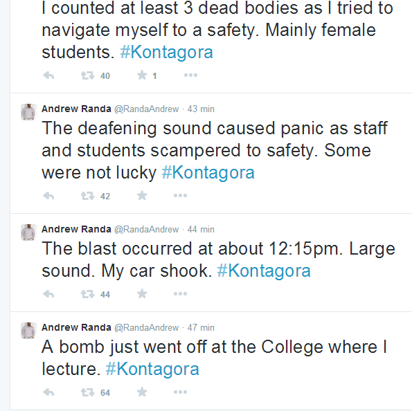 BREAKING NEWS: Federal College of Education Kontagora Female Hostel Bombed, Massive casualties reported 2