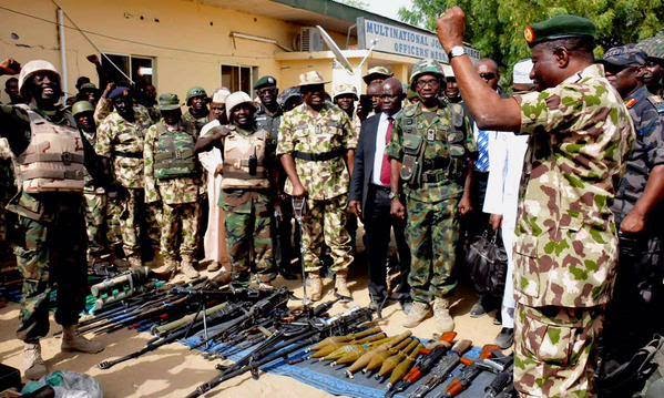 PHOTOS: President Goodluck Jonathan Pays Surprise Visits To Northern Towns Mubi And Baga Reclaimed By Nigerian Army From Boko Haram 18