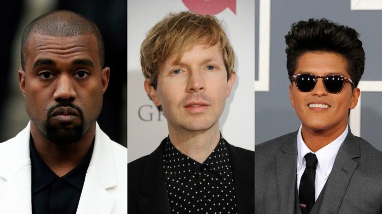 Kanye West Publicly Apologizes to Bruno Mars And Beck For Crashing His Grammy Win 1