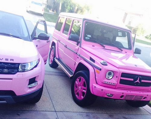 PHOTOS: Dencia Shows Off Her Pimped New 2015 G-Wagon 4