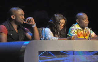 Nigerian Idol Judges, Darey and Dede Doze off on Stage 16