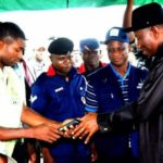 PHOTO Of President Goodluck Jonathan Getting Accredited in Bayelsa State. 6