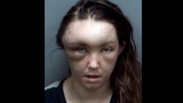 33 Year Old Woman Arrested For Beating Up Herself [PHOTO] 1