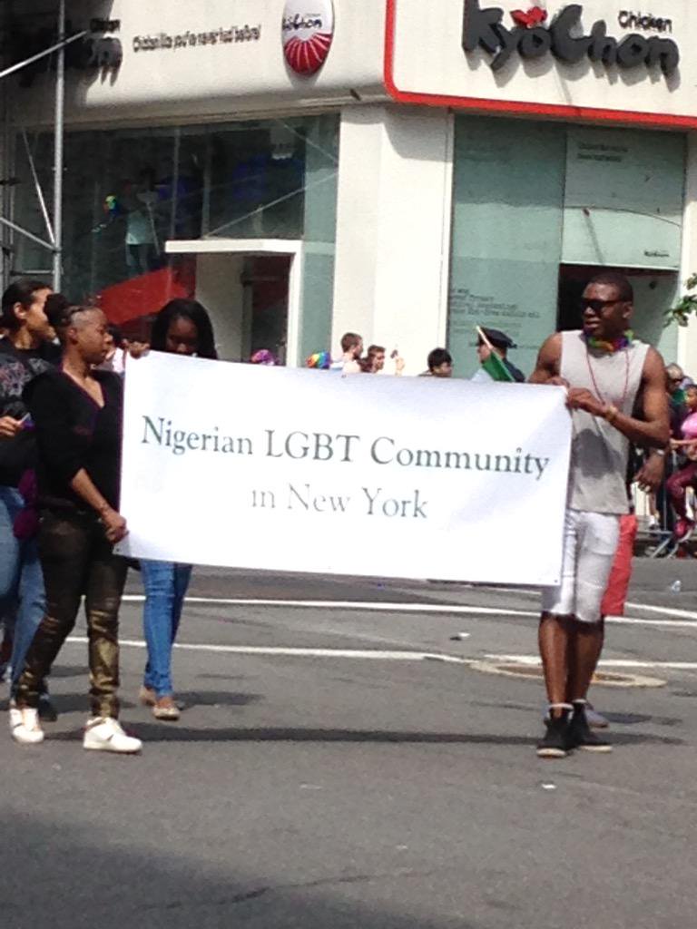 Nigerian Lesbian And Gay Community At The New York City Pride Parade [PHOTOS] 1