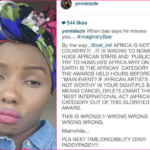 Yemi Alade Blasts BET Over Their Unfair Treatment Of African Celebrities 14