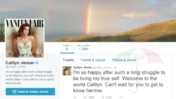 Bruce Jenner joins Twitter as Caitlyn Jenner, Gets Over One Million Followers in 6 Hours 5