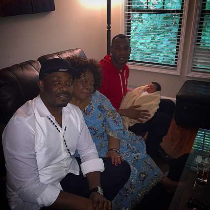 D'Prince Welcomes Baby Boy With Cameroonian Girlfriend [PHOTOS] 6