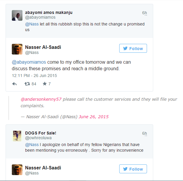 Qatar Man With @NASS Twitter Handle, Make Fun Of Nigerians For Mistaken Him For National Assembly 7 Qatar Man With @NASS Twitter Handle, Make Fun Of Nigerians For Mistaken Him For National Assembly 7